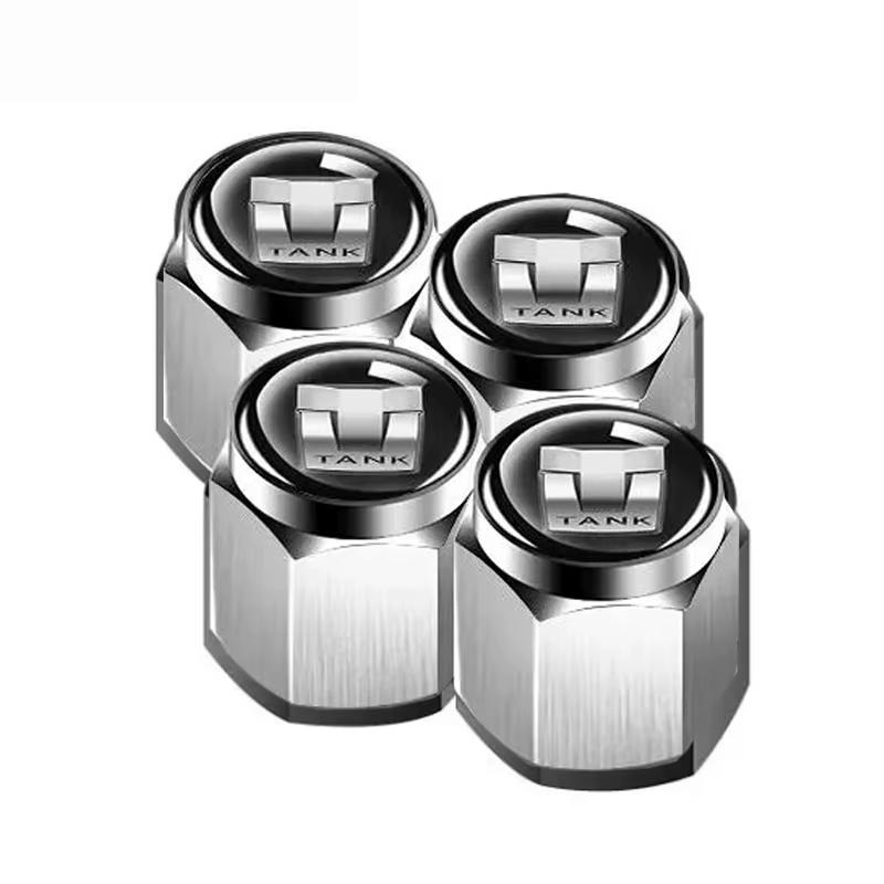 4 Piece Set Car Wheel Tire Valve Cover Aluminum Alloy Dust Cover Auto Accessories for Great Wall Car Tank 300 500 400 700 2023, view 6