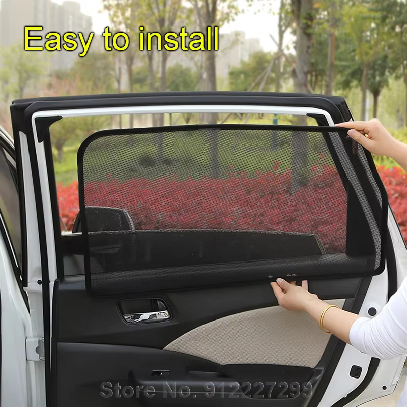For Great Wall GWM Poer UTE 2019-2025 Car Front Shield Window SunShade Windshield Rear Side Window Curtain Sun Shade Visor, view 4
