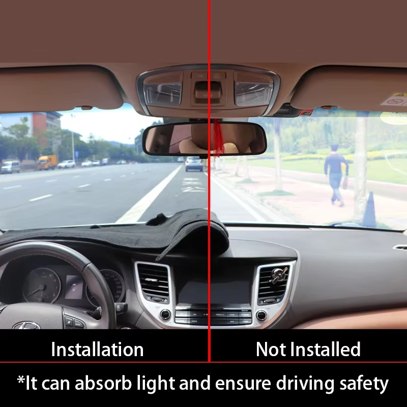 Dashboard Pad Sunshade Dashmat Carpet Accessories Greatwall Haval 2014 for Great Wall Hover H5 DW Hower 2010~2018 Anti-Slip Mat, view 5