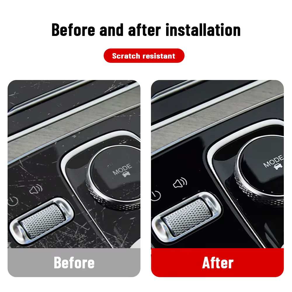 Anti-scratch Car Interior Center Console Media Dashboard Navigation TPU Protector Film For GWM TANK 500 2023 2024 Accessories, view 3