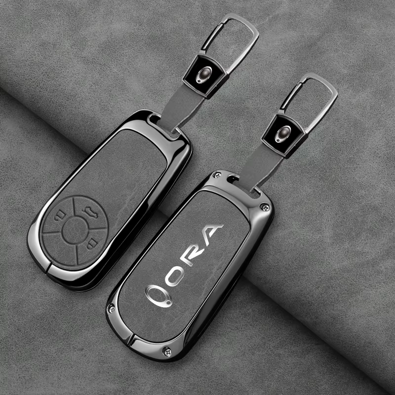 Car Key Case Cover Shell Bag For The GWM HAVAL H6 M6 ORA Good Cat White Cat IQ Car-Styling Holder Shell Keychain Protection, view 3