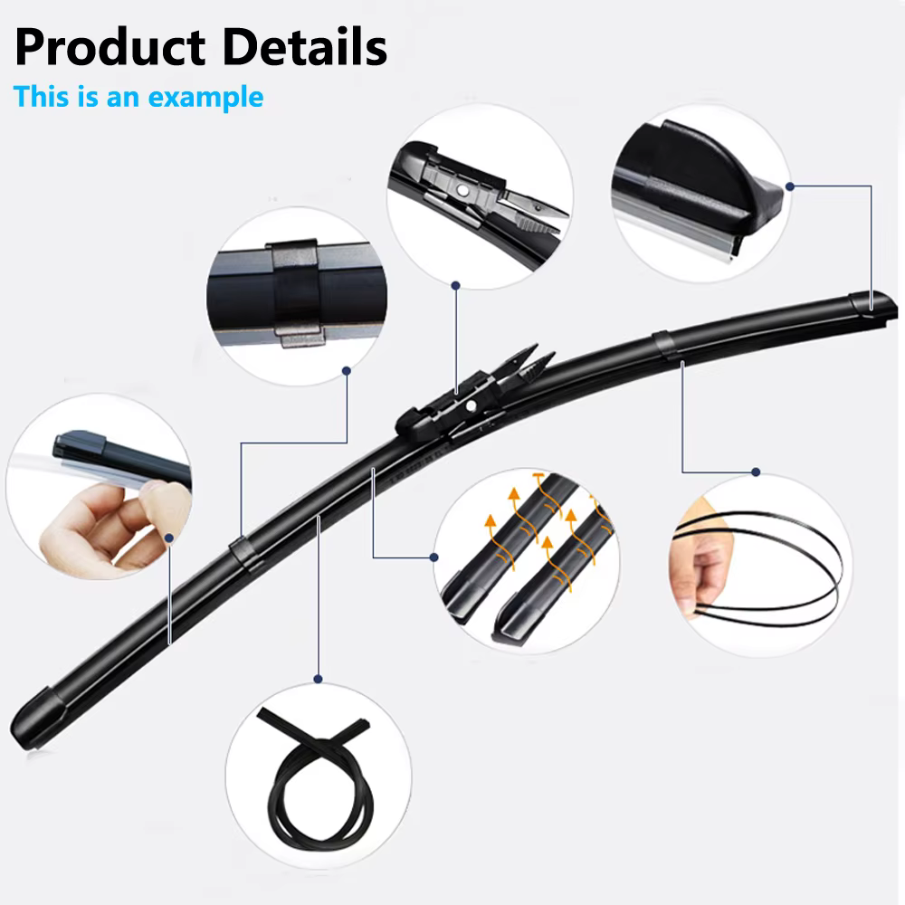 Windshield Wiper Blades, supplier photo 5