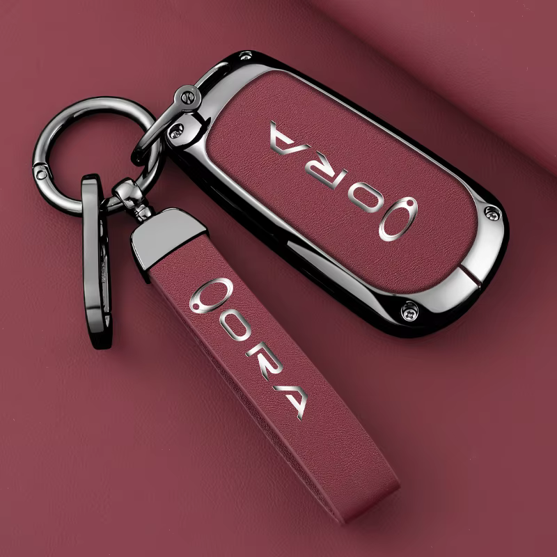 Car Key Case Cover Shell Bag For The GWM HAVAL H6 M6 ORA Good Cat White Cat IQ Car-Styling Holder Shell Keychain Protection, view 6