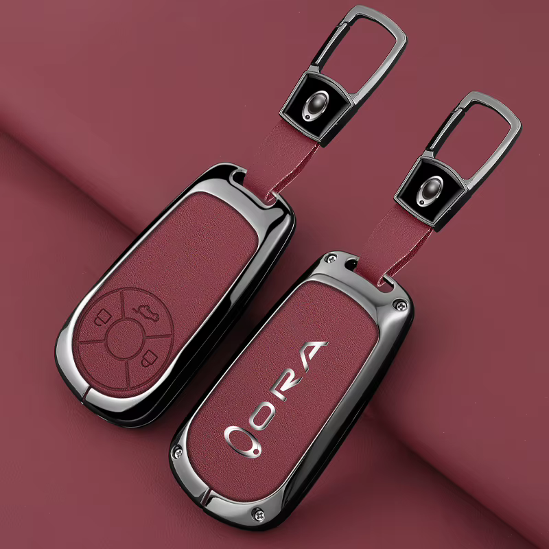 Car Key Case Cover Shell Bag For The GWM HAVAL H6 M6 ORA Good Cat White Cat IQ Car-Styling Holder Shell Keychain Protection, view 4